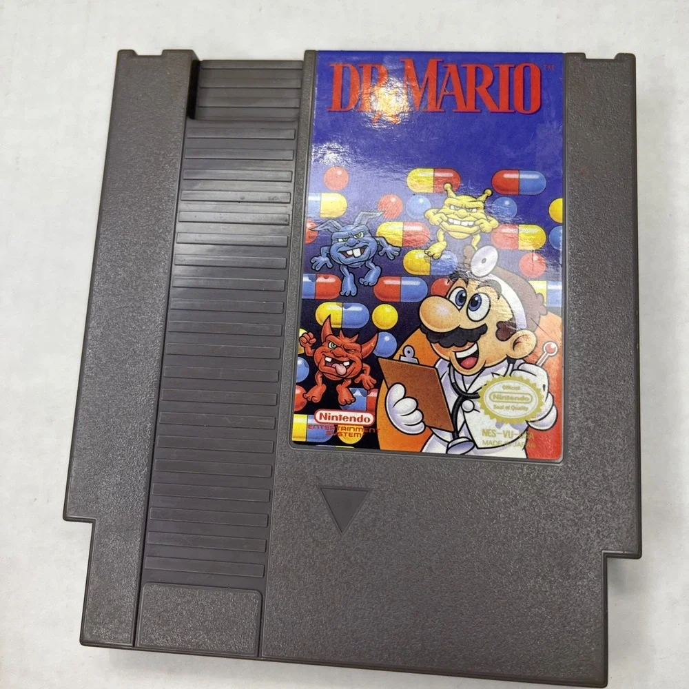 Dr. Mario - Nintendo Entertainment System NES 1985